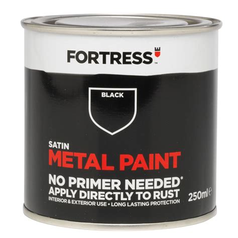 metal paint b&q